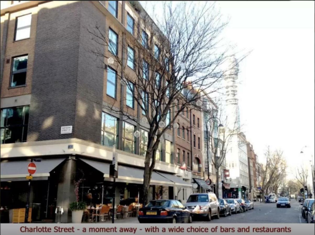 Elegant Fitzrovia Central London 2-Bed Nr Oxford Street Helpful Informative Host מראה חיצוני תמונה