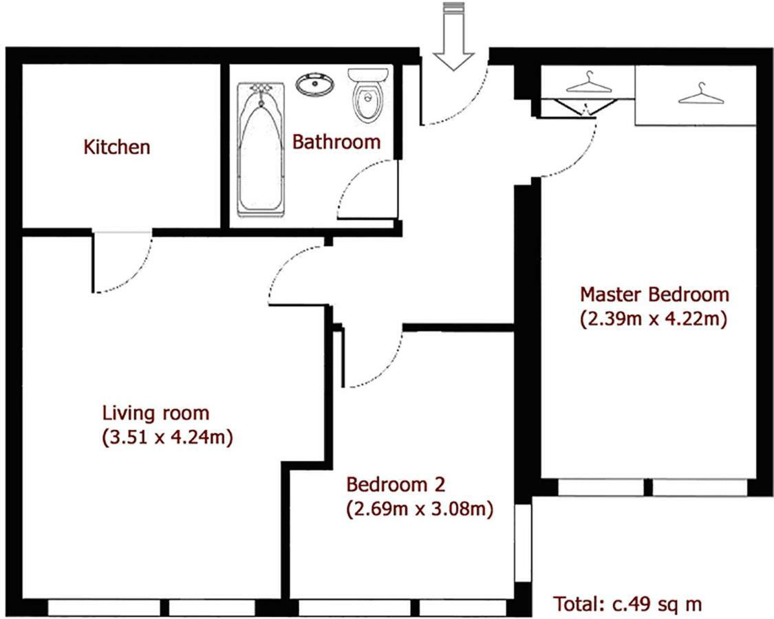Elegant Fitzrovia Central London 2-Bed Nr Oxford Street Helpful Informative Host מראה חיצוני תמונה