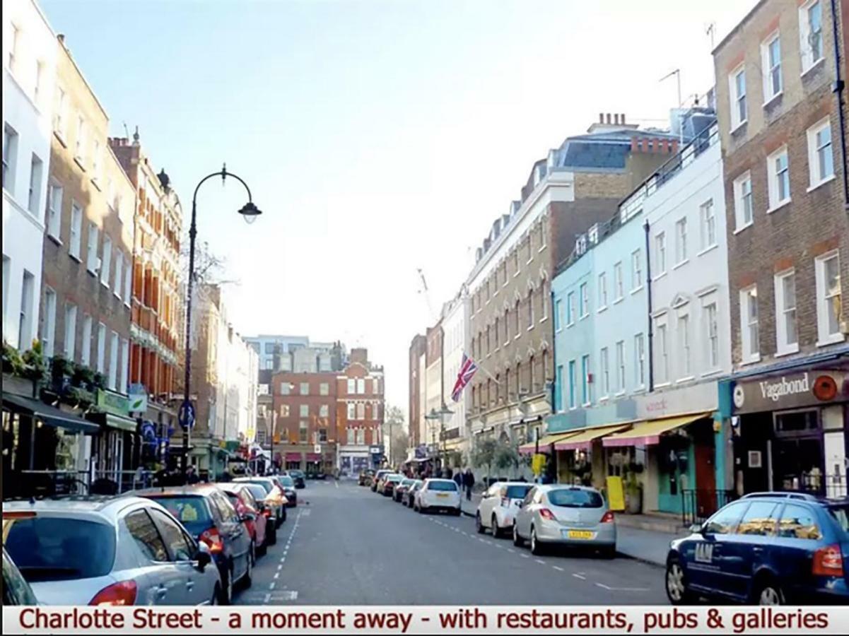 Elegant Fitzrovia Central London 2-Bed Nr Oxford Street Helpful Informative Host מראה חיצוני תמונה